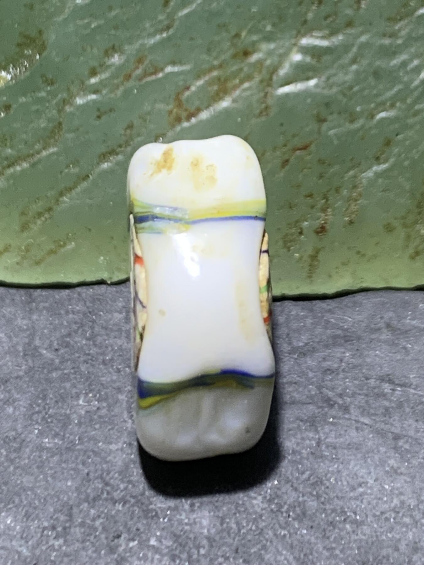 西亚古法手做恶魔之眼，人面琉璃珠一颗