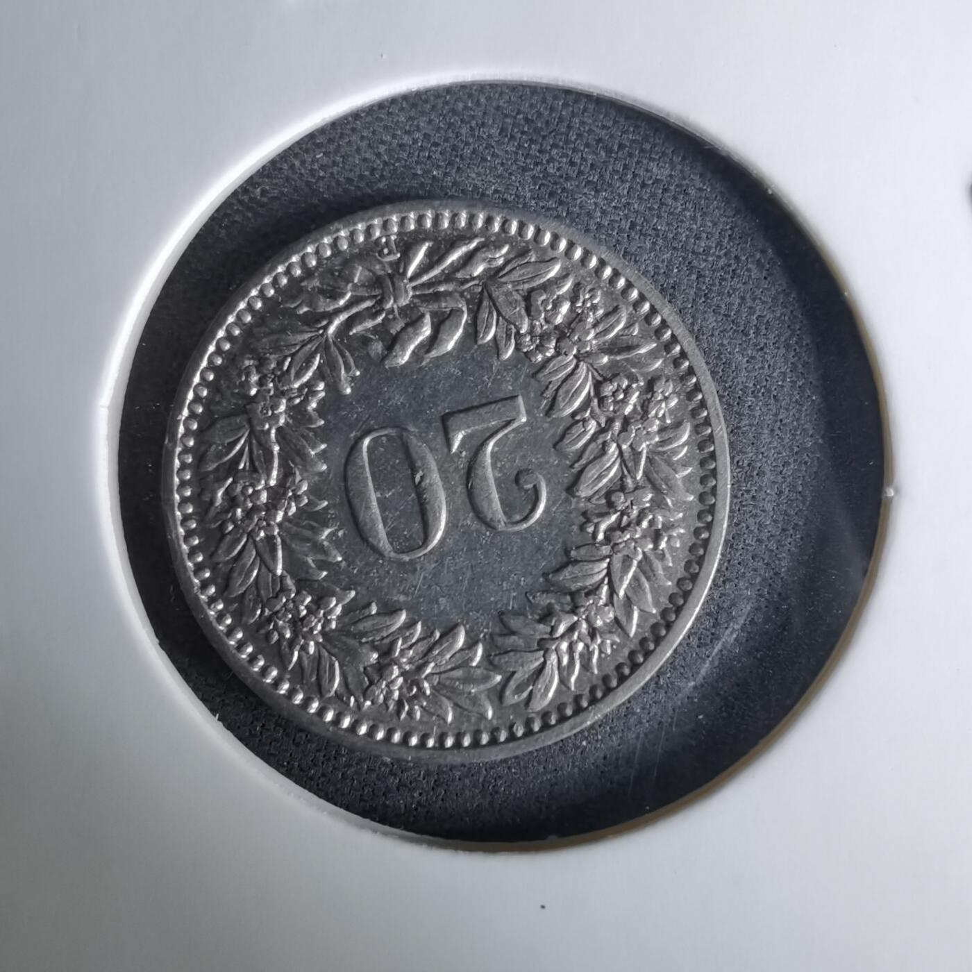 沼泽如烟--第1037场 瑞士1930年20生丁