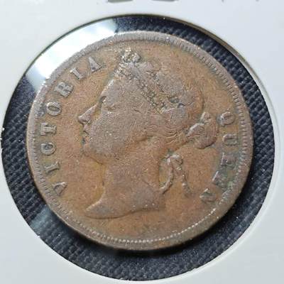 KK钱币收藏小铺  第410期 2月预留时间 周末发货 -  英属海峡1分铜币