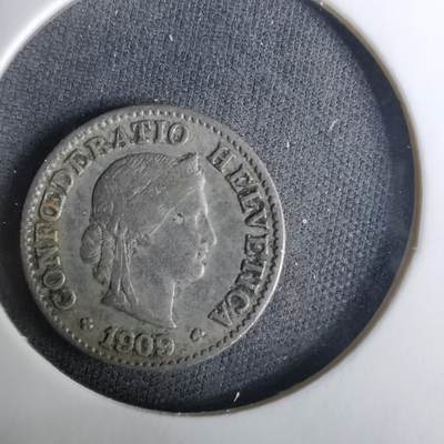 沼泽如烟--第1037场 - 瑞士1909年5生丁