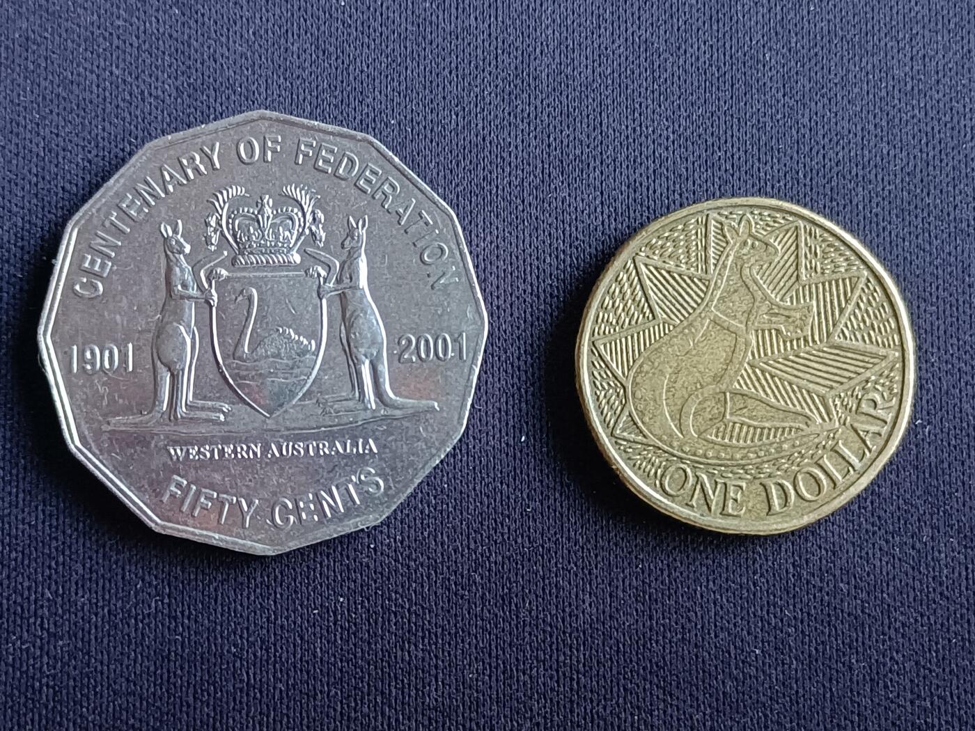 【游宝包邮场】马年第16期 好品组钞场 周六截拍 澳大利亚 纪念币2枚