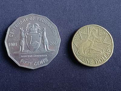 【游宝包邮场】马年第16期 好品组钞场 周六截拍 - 澳大利亚 纪念币2枚