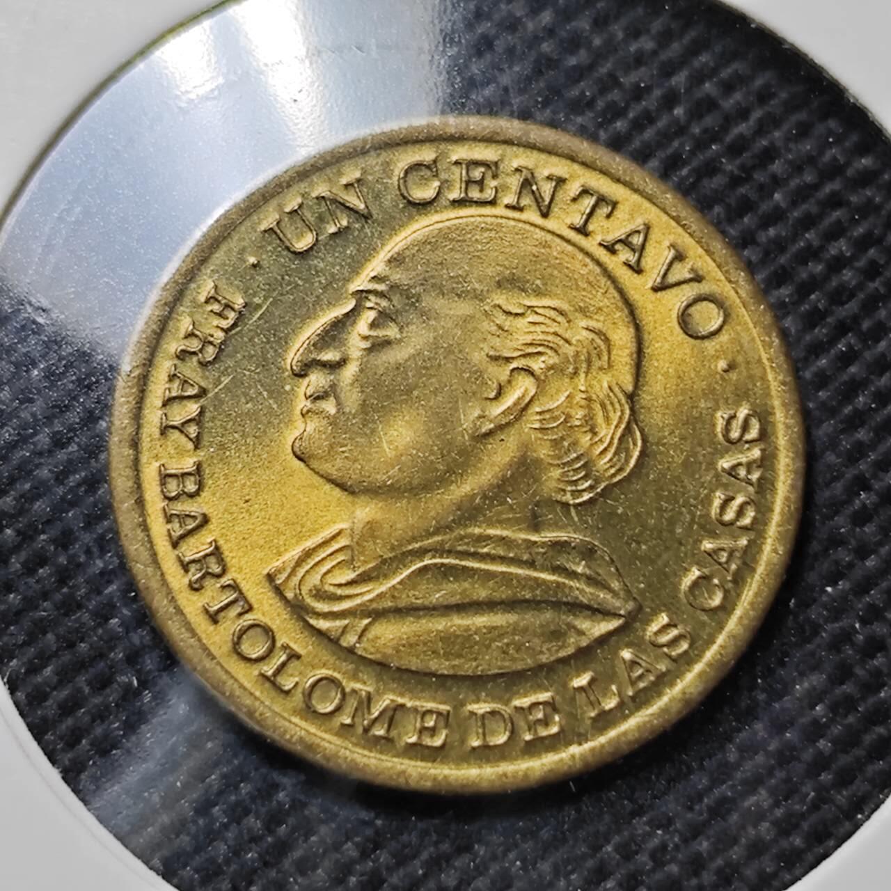 KK钱币收藏小铺  第410期 2月预留时间 周末发货  危地马拉1分铜币 好品