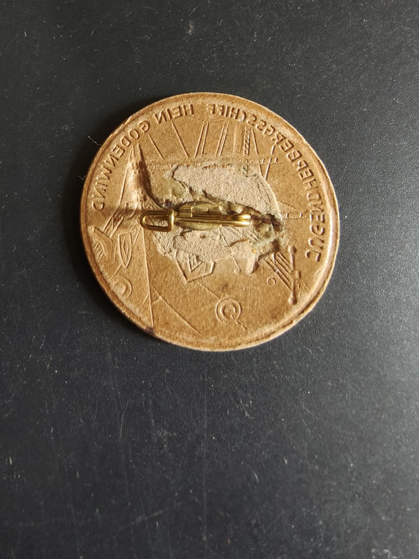 老王徽章第190期 德三青年旅舍船“海因·哥登温”号证章