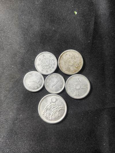 云宸嘉赏-勋臻文献佳藏优品精选场次（低佣 转发佣金红包） - 日本大正-昭和钱币一组 赠友佳品 保真 