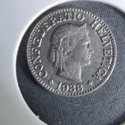 沼泽如烟--第1037场 - 瑞士1938年10生丁