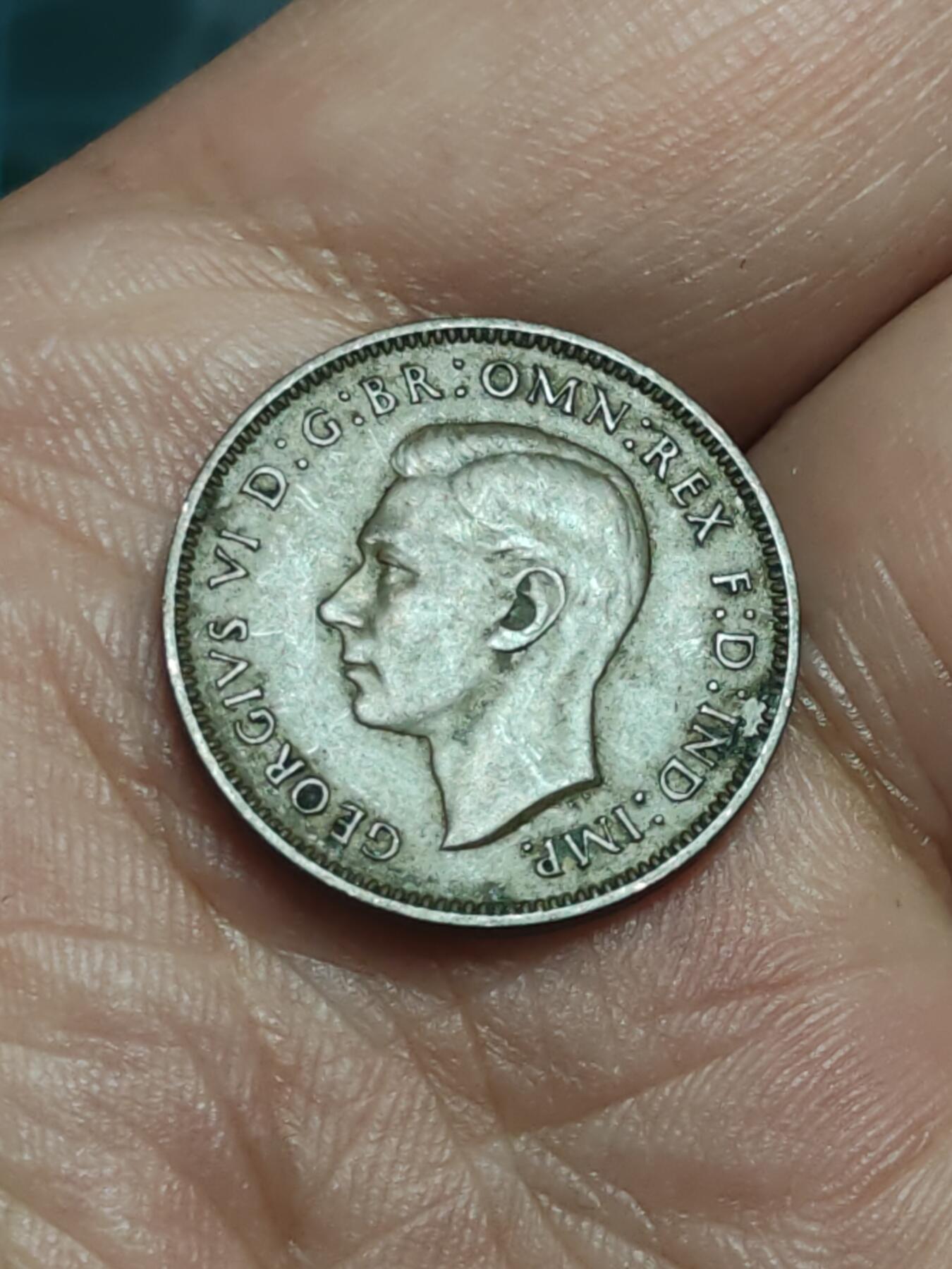 2026年第三十八场(总第二百零七场）外国好品散币场(免佣金) 英国🇬🇧1938年1法新(乔治六世第一版)