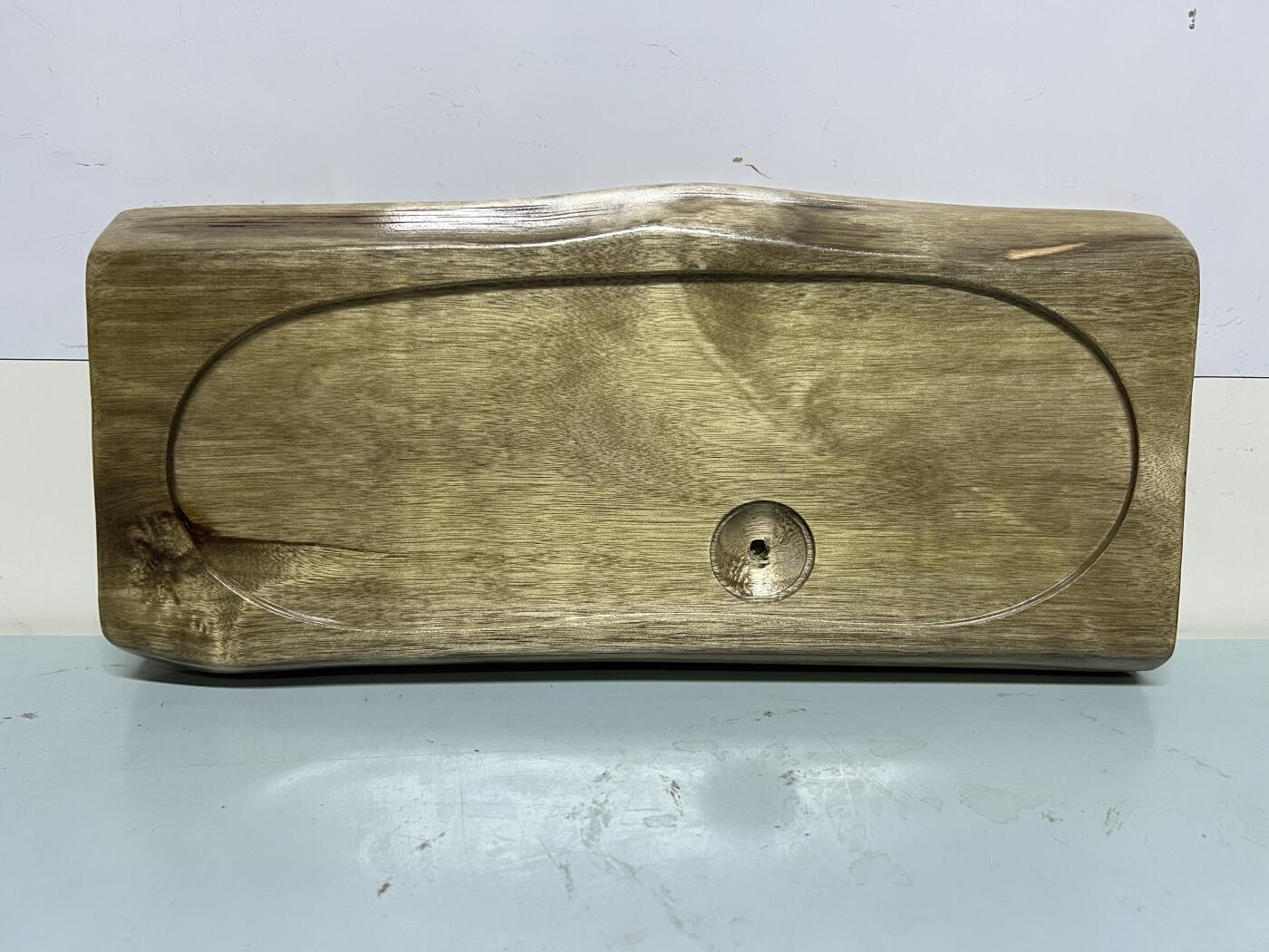 零元拍：NO.5-1金丝楠茶盘 金光闪闪。尺寸约：42/19.5/3CM。  