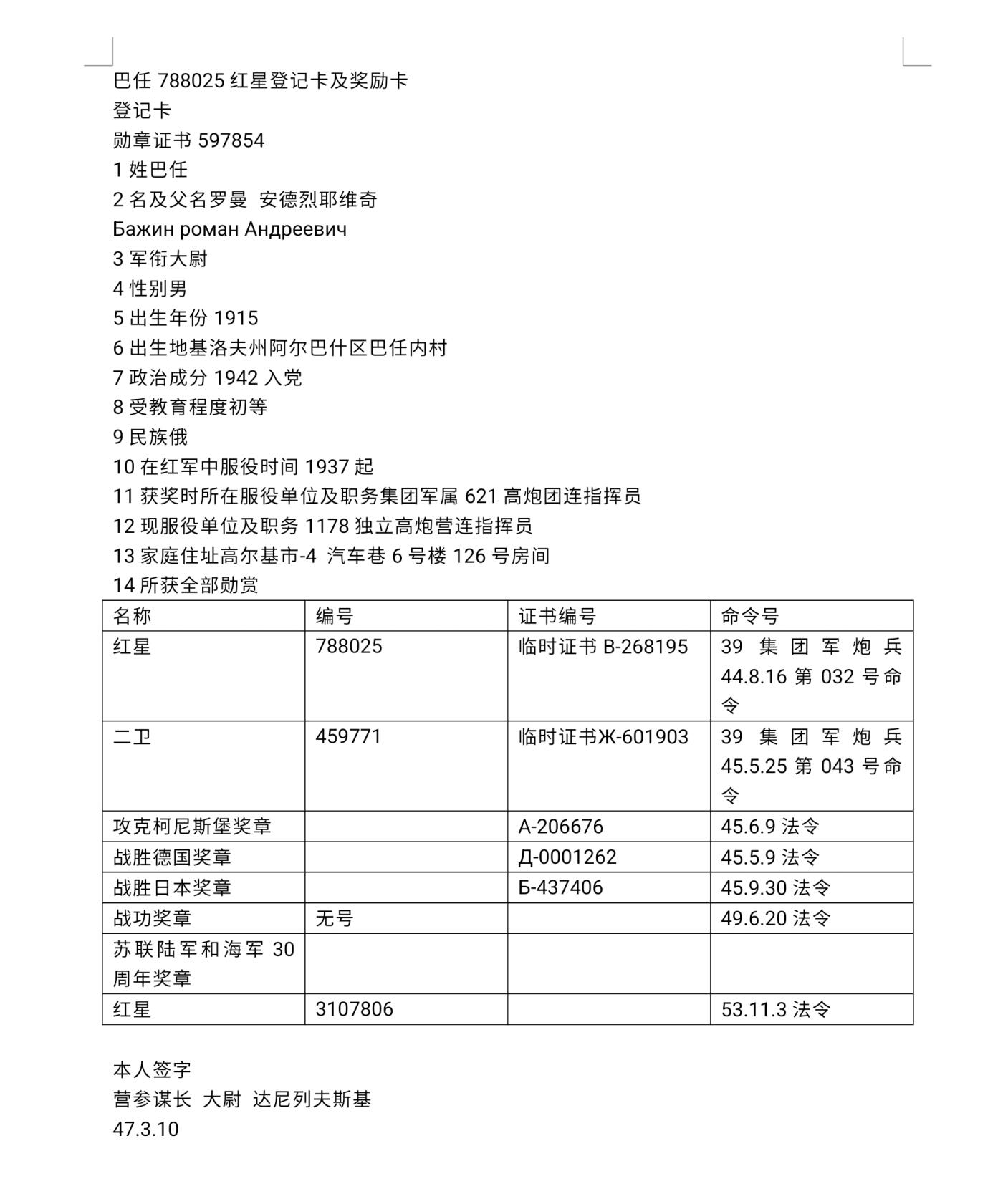 各国勋章奖章拍卖第52期