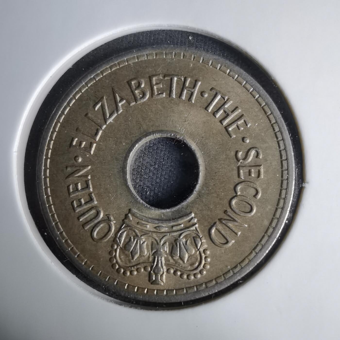 沼泽如烟--第1037场 斐济1966年1便士