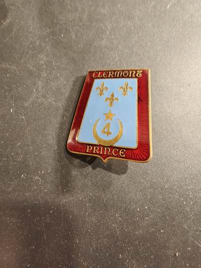 老王徽章第190期 - 法国陆军第4猎兵团证章