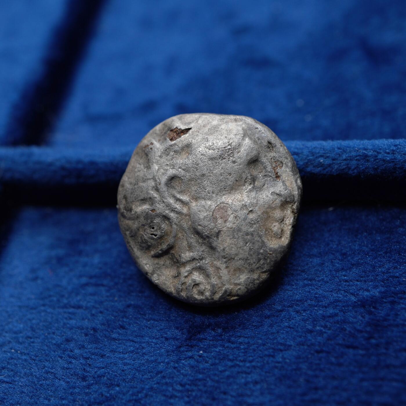 琋语集藏2026年04月欧洲古典打制币拍卖 古希腊中东地区雅典娜与猫头鹰德钱币（银包铜）