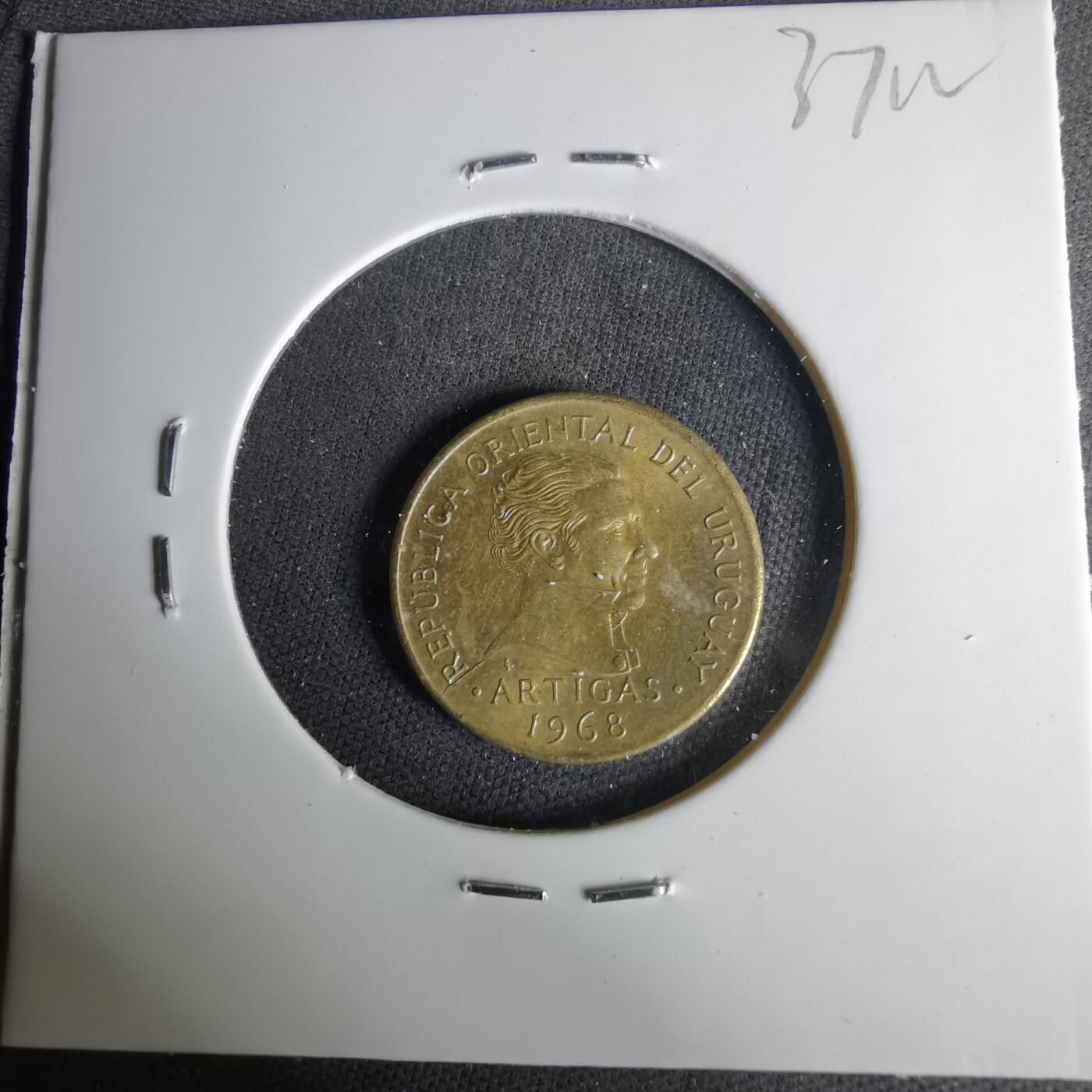 沼泽如烟--第1037场 乌拉圭1968年1比索