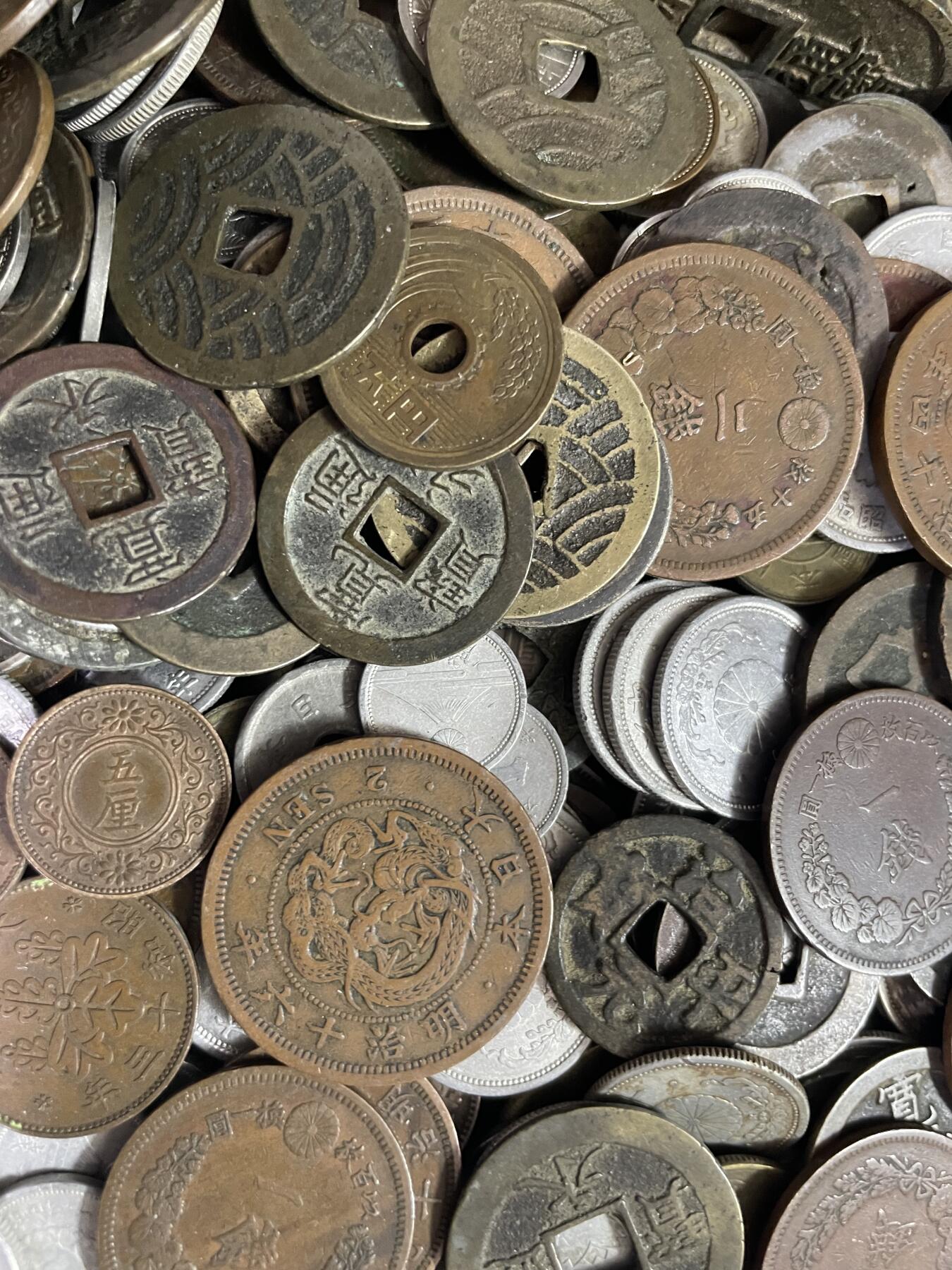 回流0328 日本硬币12斤