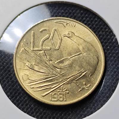 KK钱币收藏小铺  第410期 2月预留时间 周末发货 -  圣马力诺20里拉