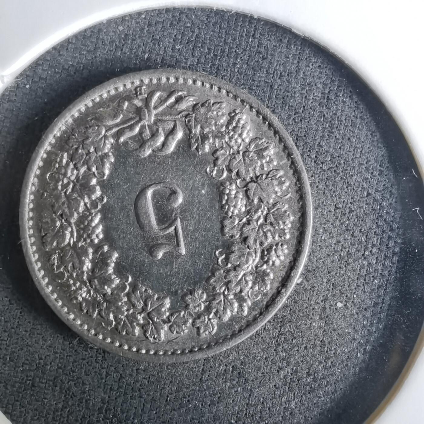 沼泽如烟--第1037场 瑞士1932年5生丁