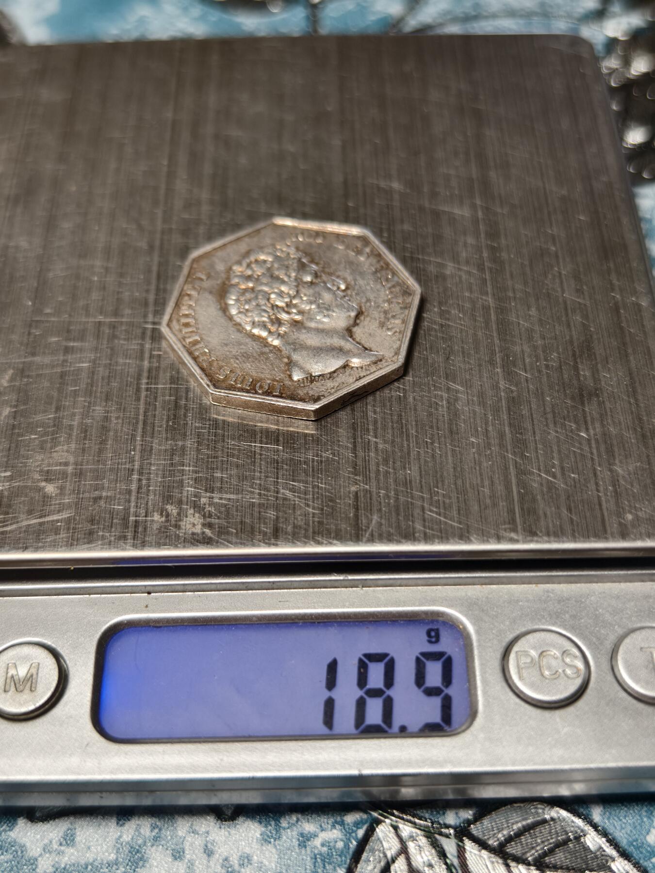 抚柳草堂-第二十期章牌钱币  奖章勋章免佣最后一期 满百包邮 放漏专场 1832-1841法国菲利普一世巴黎公证处八角银章 油灯边铭 950银18.9克 32.5mm 环彩漂亮 老味道难得