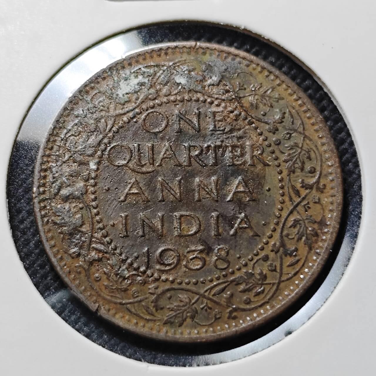 KK钱币收藏小铺  第410期 2月预留时间 周末发货  英属印度铜币