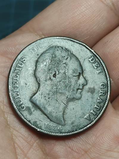 2026年第三十八场(总第二百零七场）外国好品散币场(免佣金) - 稀少–英国🇬🇧1834年1便士大铜币(威廉四世时期，仅发行3年)