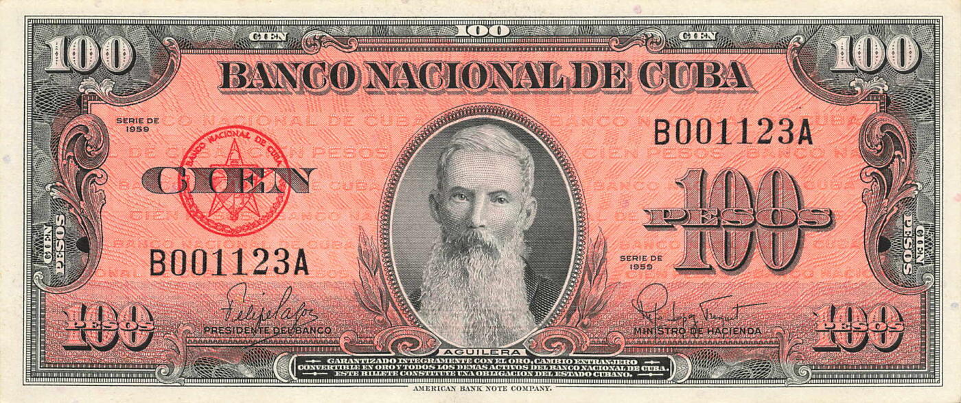 小福收藏拍卖第203期 裸钞场 本期有多张豹子号靓号 仅发行1000枚亚克力砖封蒙古20000图格里克帝国800周年纪念钞 瑞士200法郎 百慕大样钞洋葱冠全套 巴林首版大全套 卡塔尔四张套 越南 保加利亚 马其顿等多国精美纸币 古巴 1959年 100比索 靓号 顺子号001123 unc