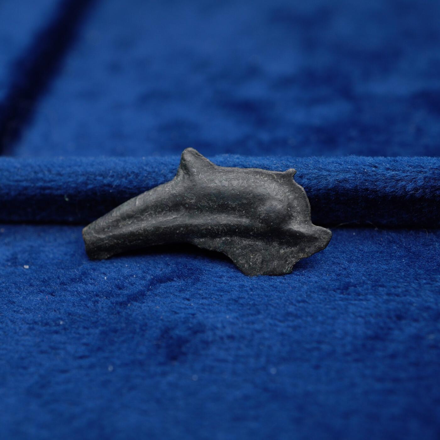 琋语集藏2026年04月欧洲古典打制币拍卖 古希腊黑海北岸-奥尔比亚 海豚型铸造铜币