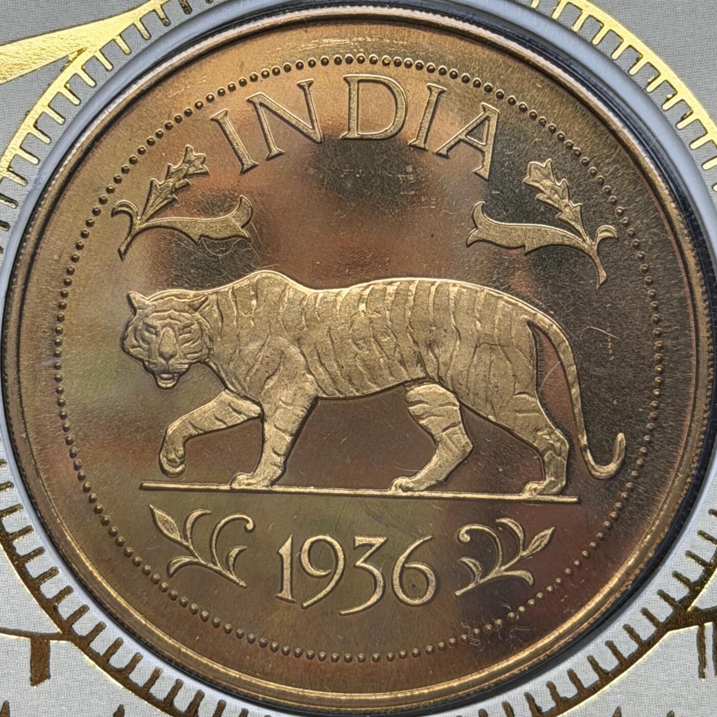 ＜星葵🌻钱币社＞第72期·东奔西走的硬币·3月31日发货 〈邮币封·后铸〉英国1936年爱德华八世印度克朗型收藏币