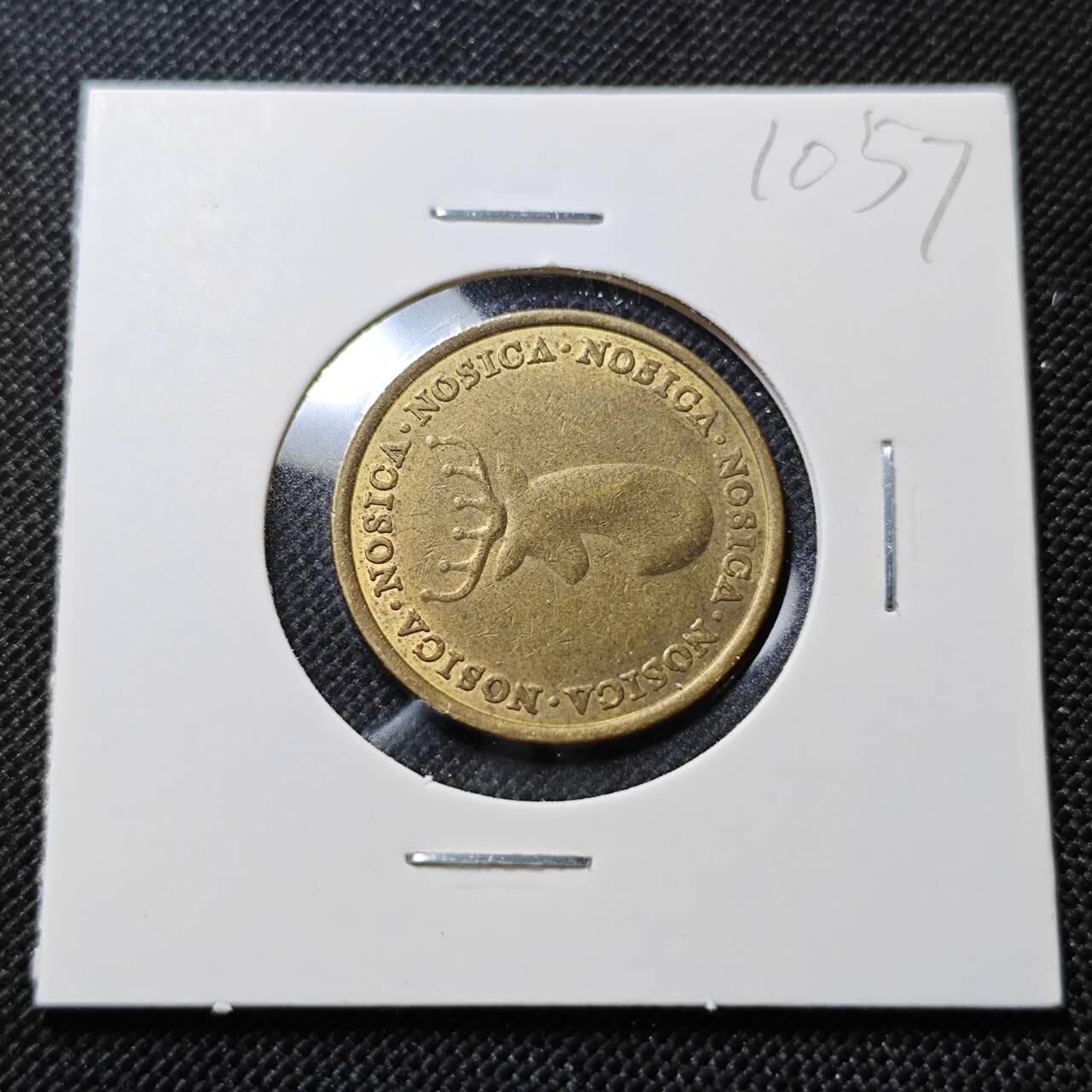 KK钱币收藏小铺  第410期 2月预留时间 周末发货  鹿头 代币