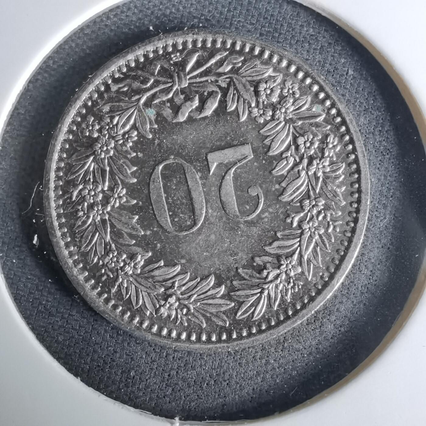 沼泽如烟--第1037场 瑞士2003年20生丁