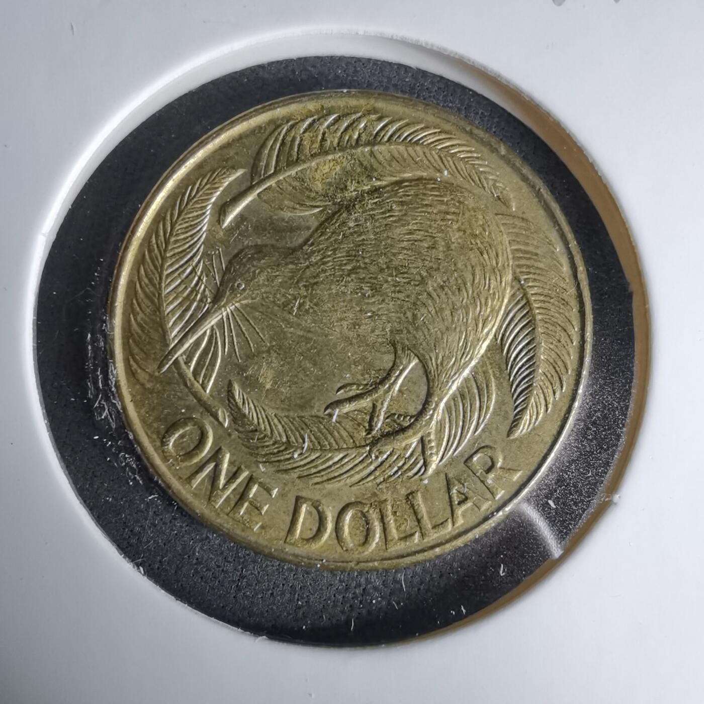 沼泽如烟--第1037场 新西兰1991年一元