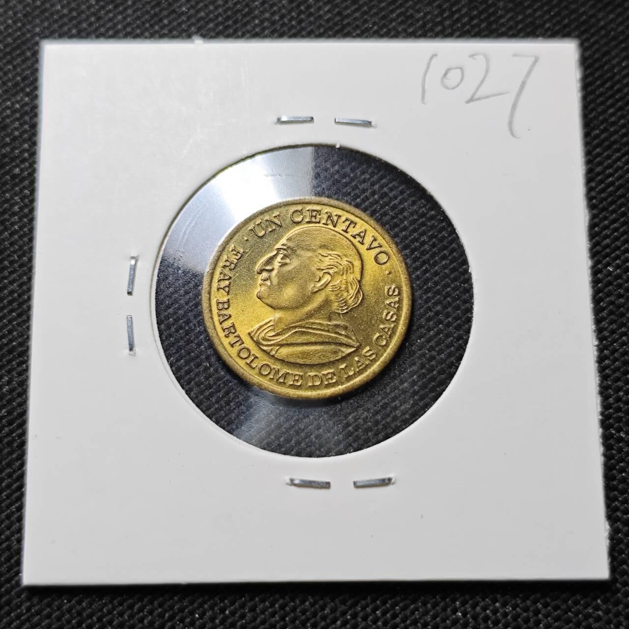 KK钱币收藏小铺  第410期 2月预留时间 周末发货  危地马拉1分铜币 好品