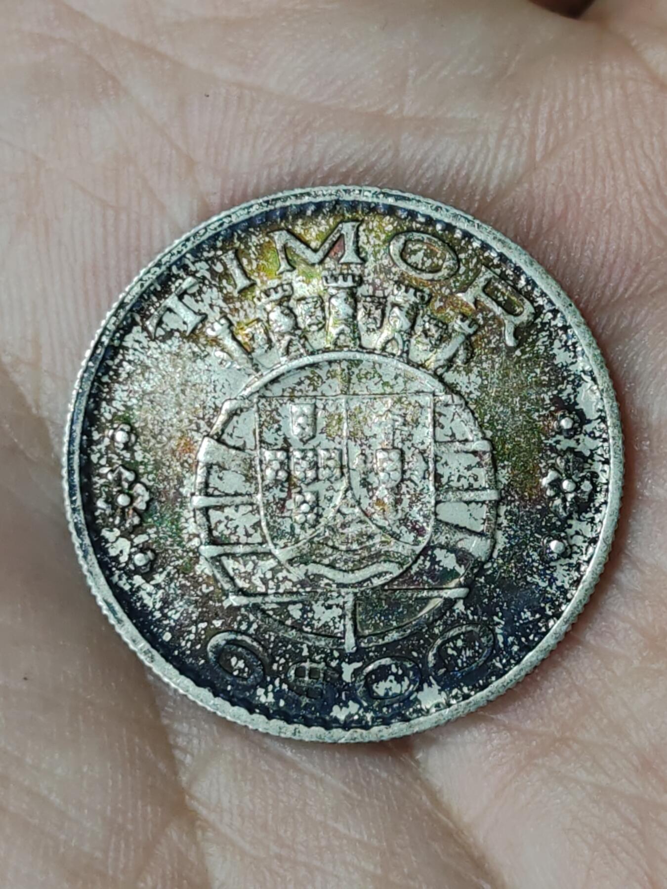 2026年第三十八场(总第二百零七场）外国好品散币场(免佣金) 葡属帝汶1958单年份6埃斯库多银币(葡萄牙殖民地时期第二套，640银)