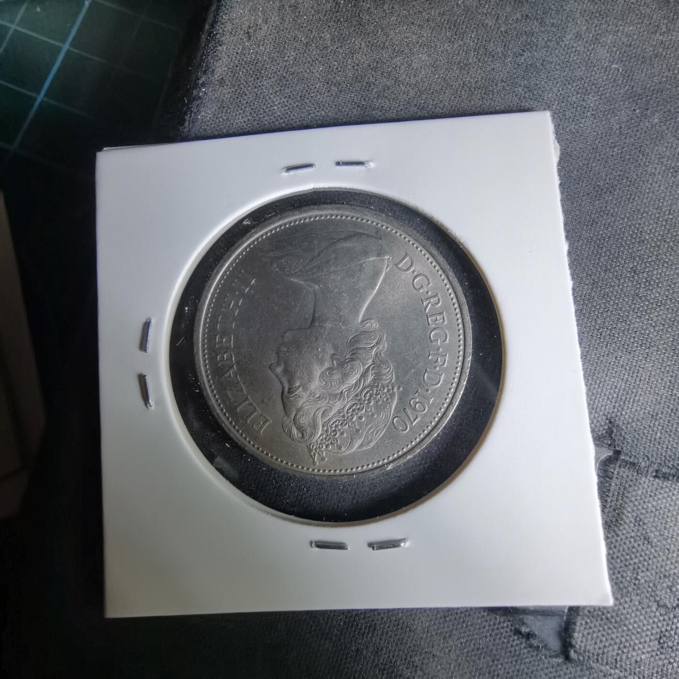 沼泽如烟--第1037场 英国1970年10便士