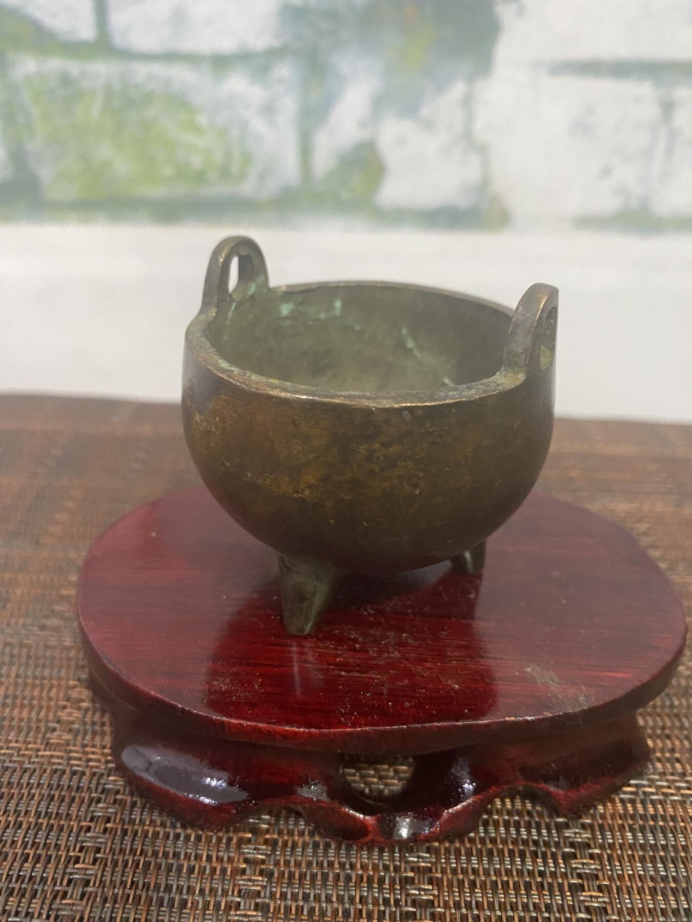 江南站杂件场 铜炉