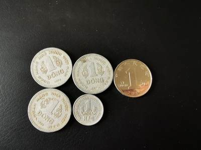 零零发外国硬币拍卖 无佣金 - 越南一组