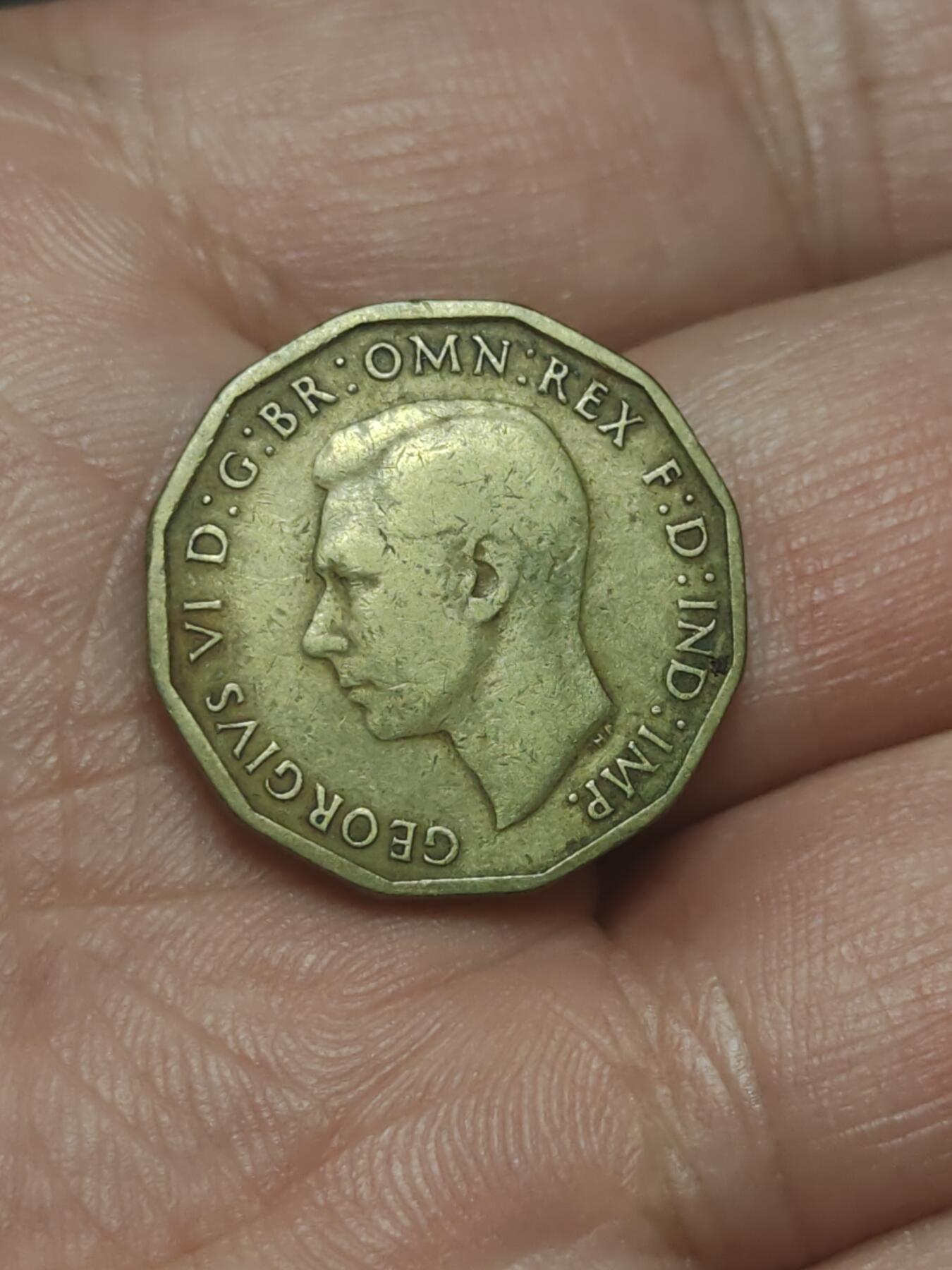 2026年第三十八场(总第二百零七场）外国好品散币场(免佣金) 英国🇬🇧1941年3便士(乔治六世第一版)