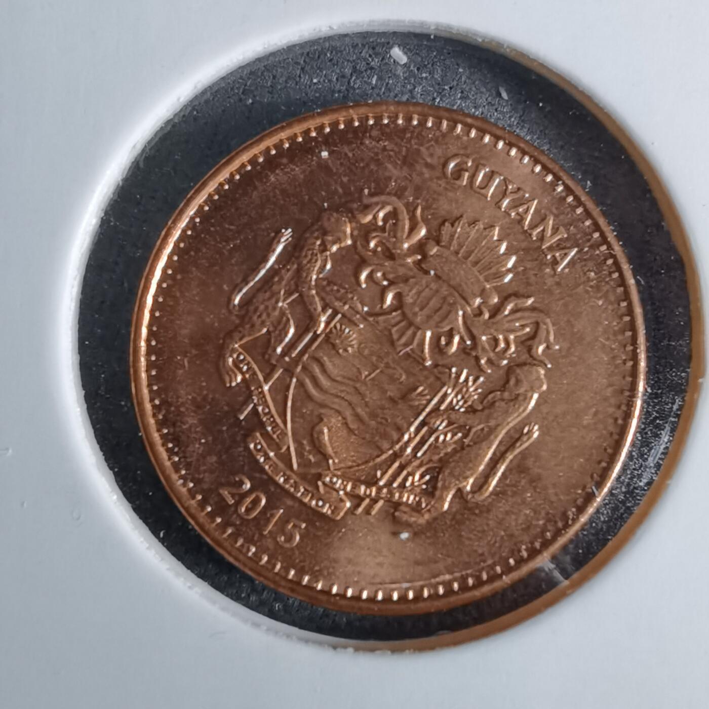 沼泽如烟--第1038场 圭亚那2015年一元