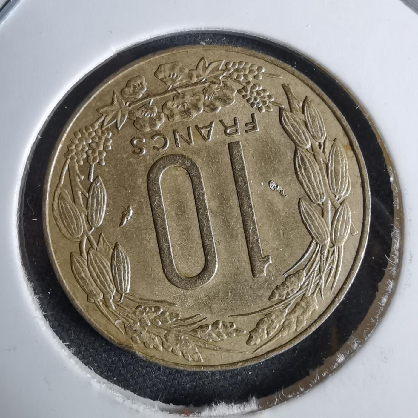 沼泽如烟--第1038场 中非1983年10法郎