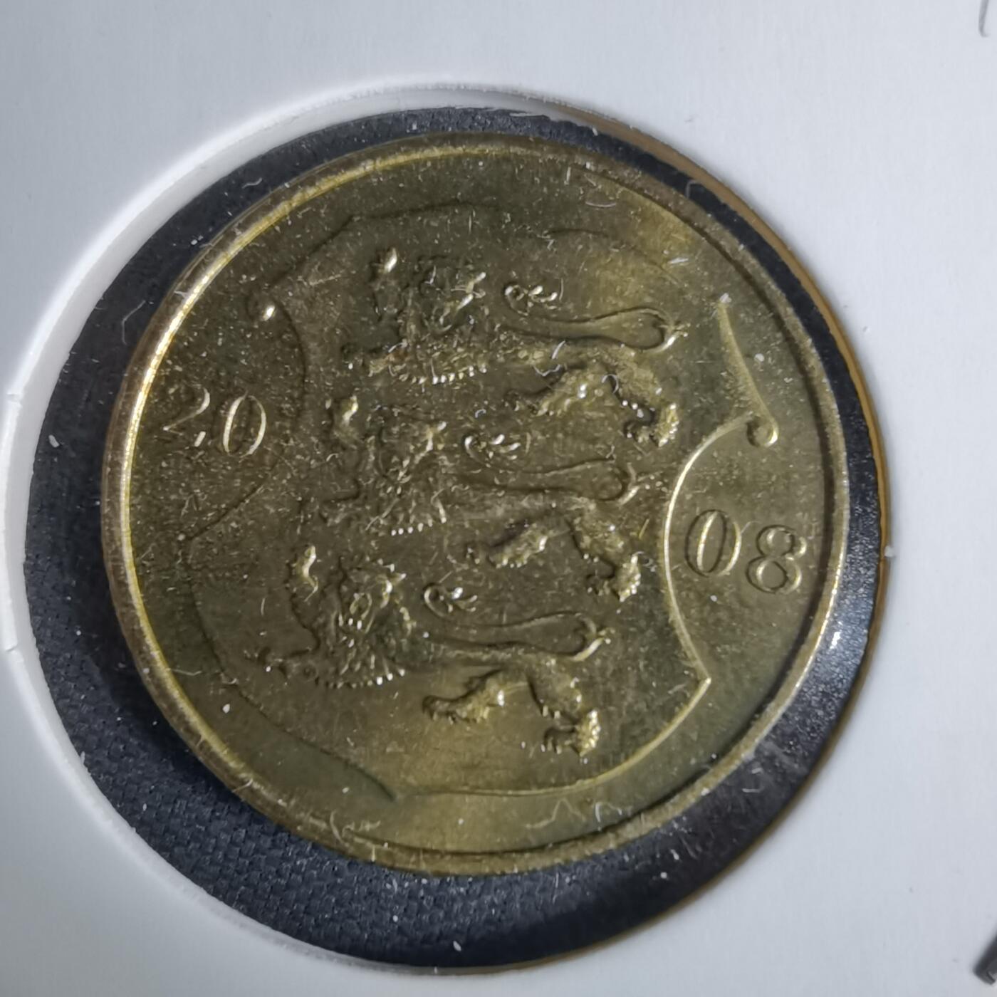 沼泽如烟--第1038场 爱沙尼亚2008年1克朗