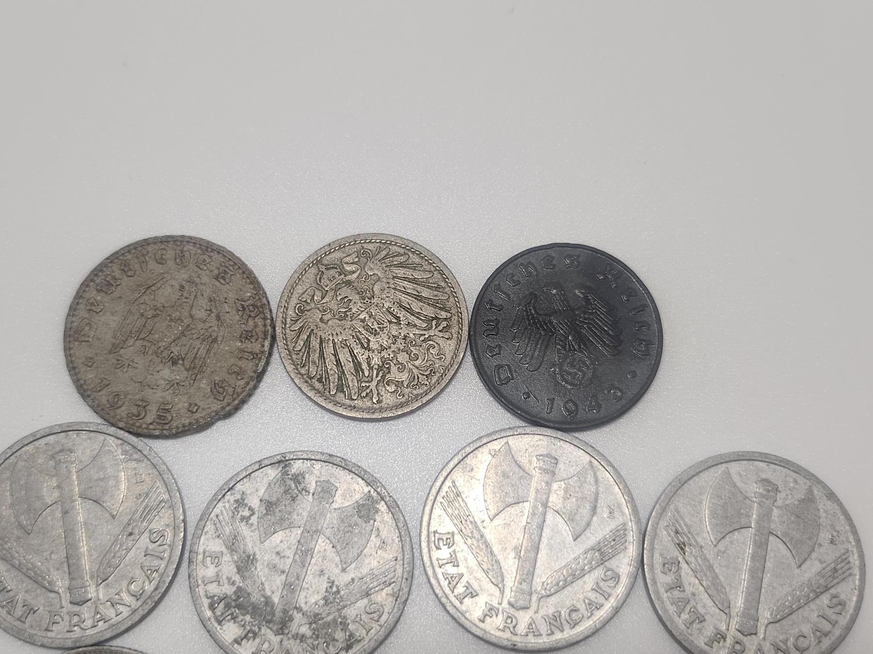 南水社第4次拍卖  各国硬币一组