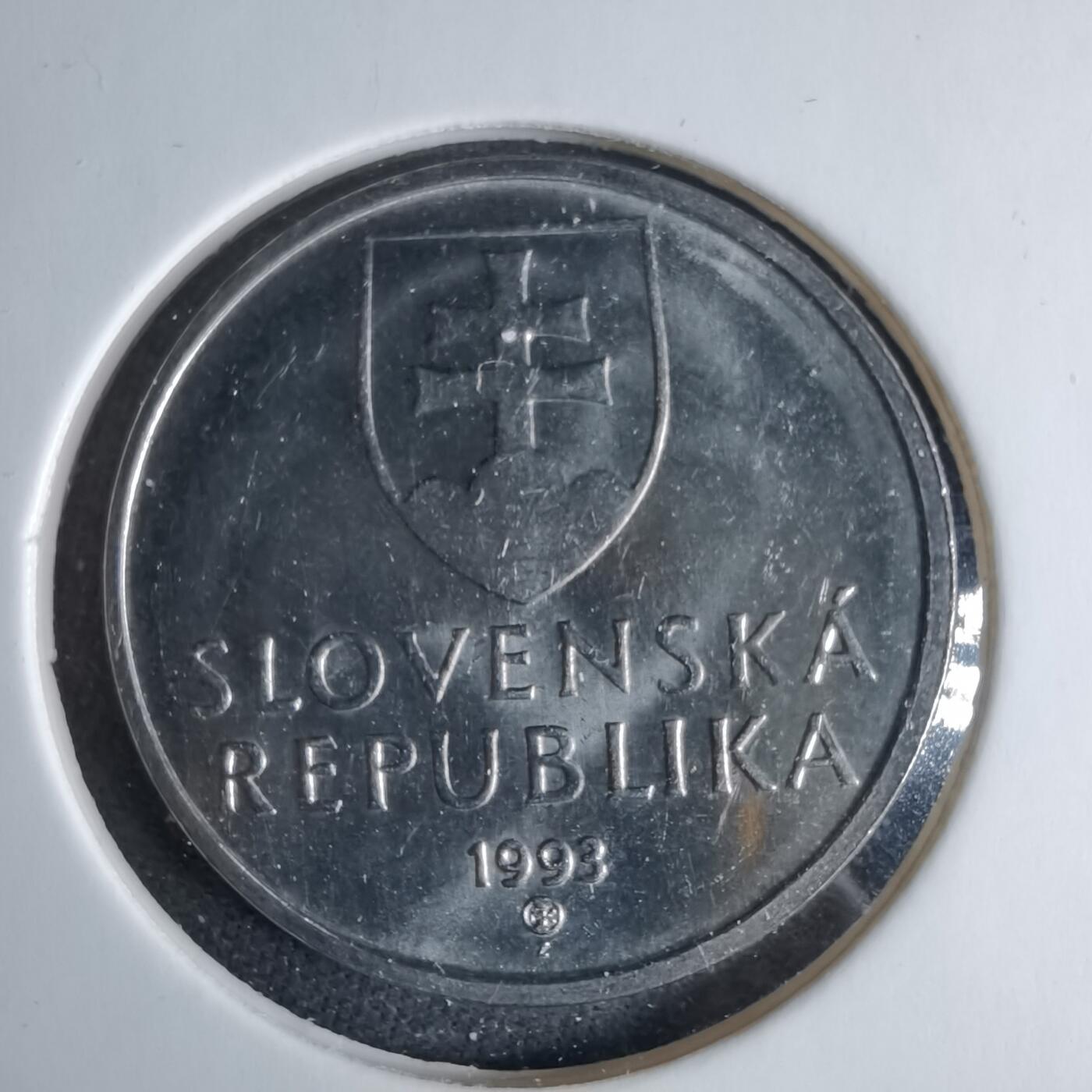 沼泽如烟--第1038场 斯洛伐克1993年5克朗