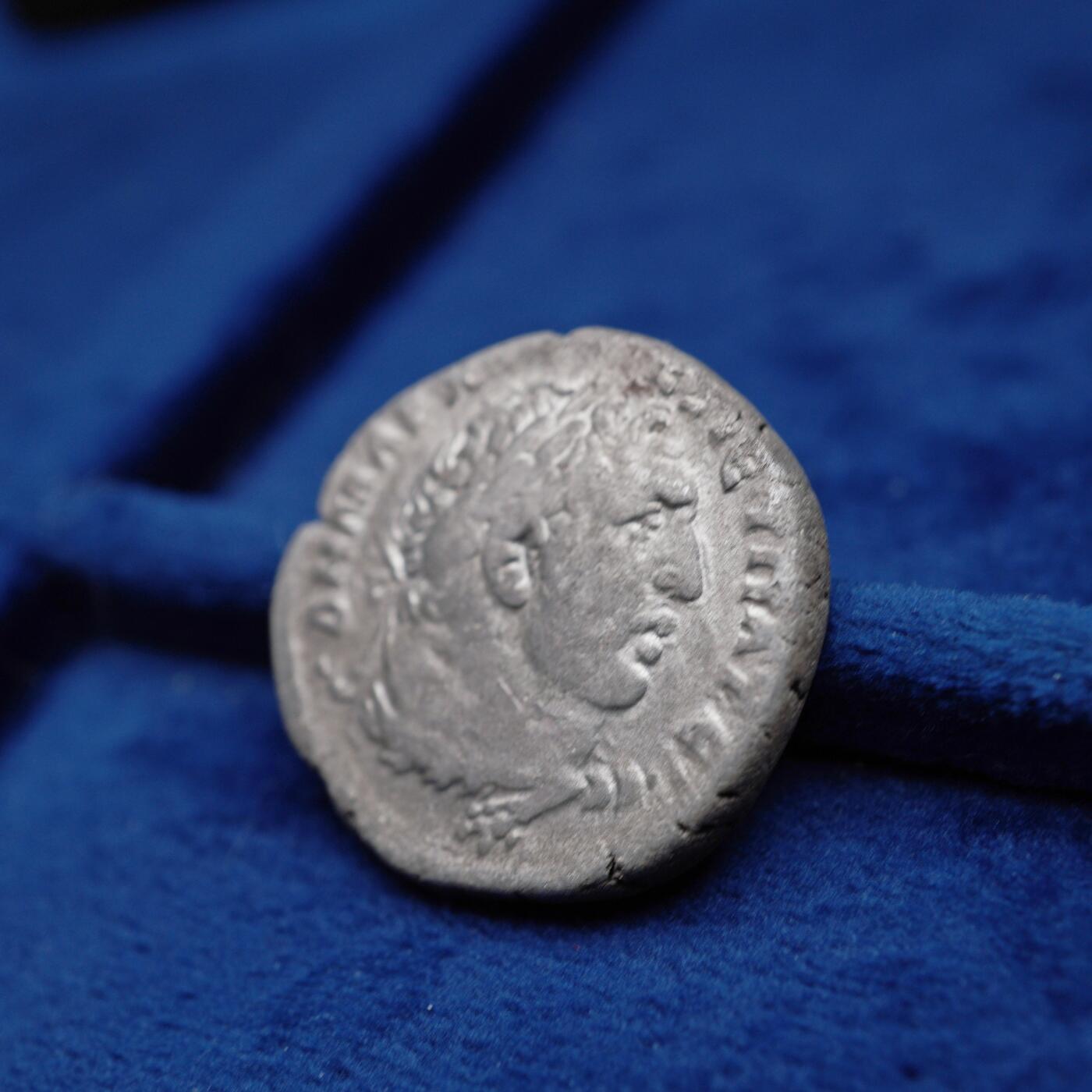 琋语集藏2026年04月欧洲古典打制币拍卖 古罗马塞琉西亚行省-佩里亚 图拉真与大力神4德银币