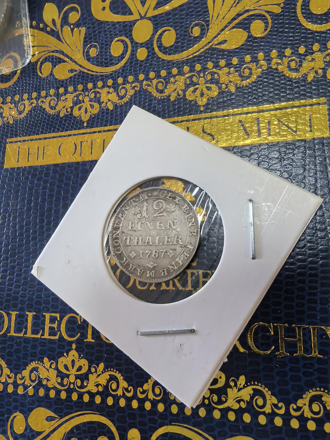 长老汇马年精选第十四场拍卖 1787德国不伦瑞克-沃尔芬比特尔费迪南1/12泰勒银币