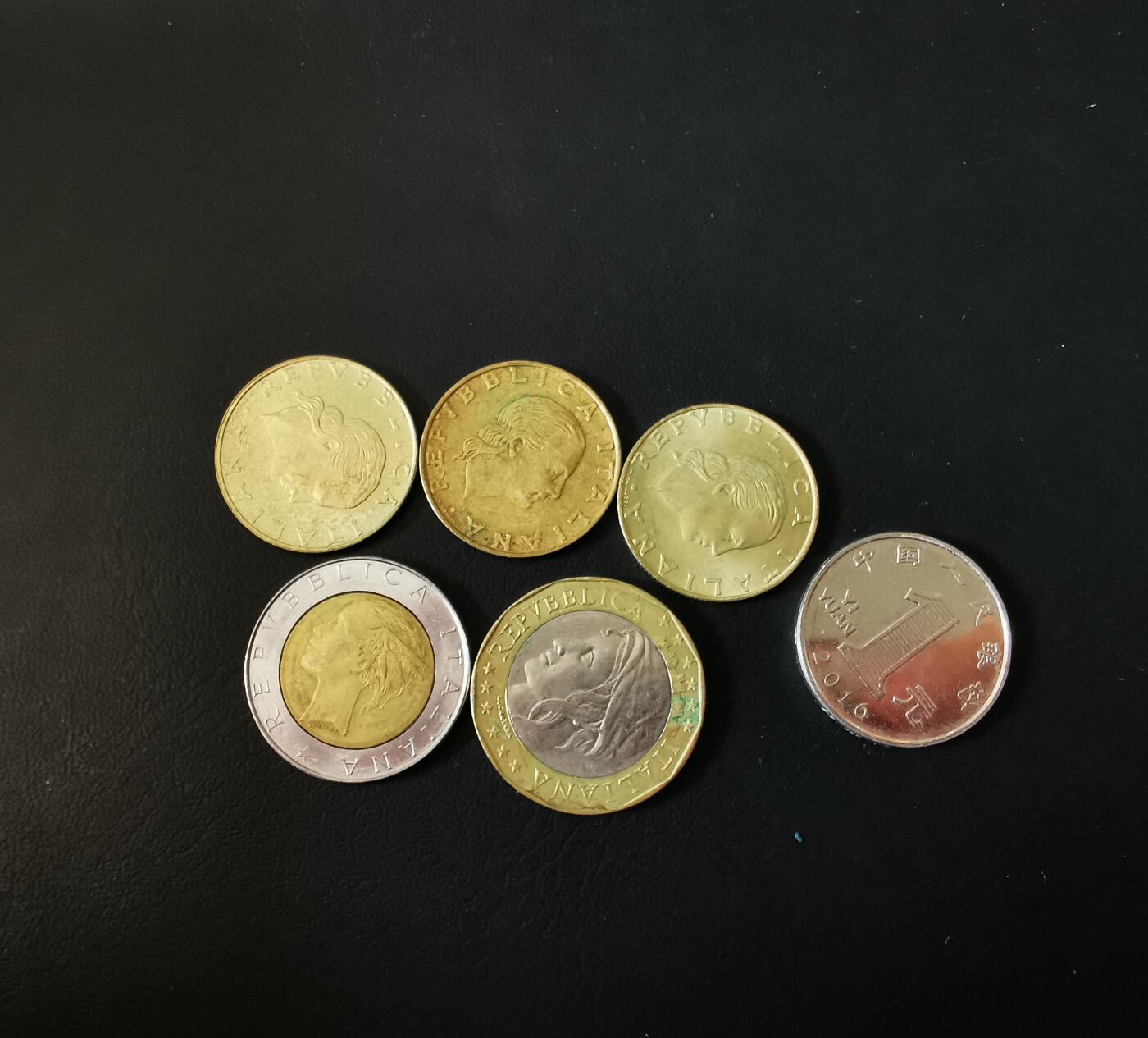 零零发外国硬币拍卖 无佣金 意大利一组