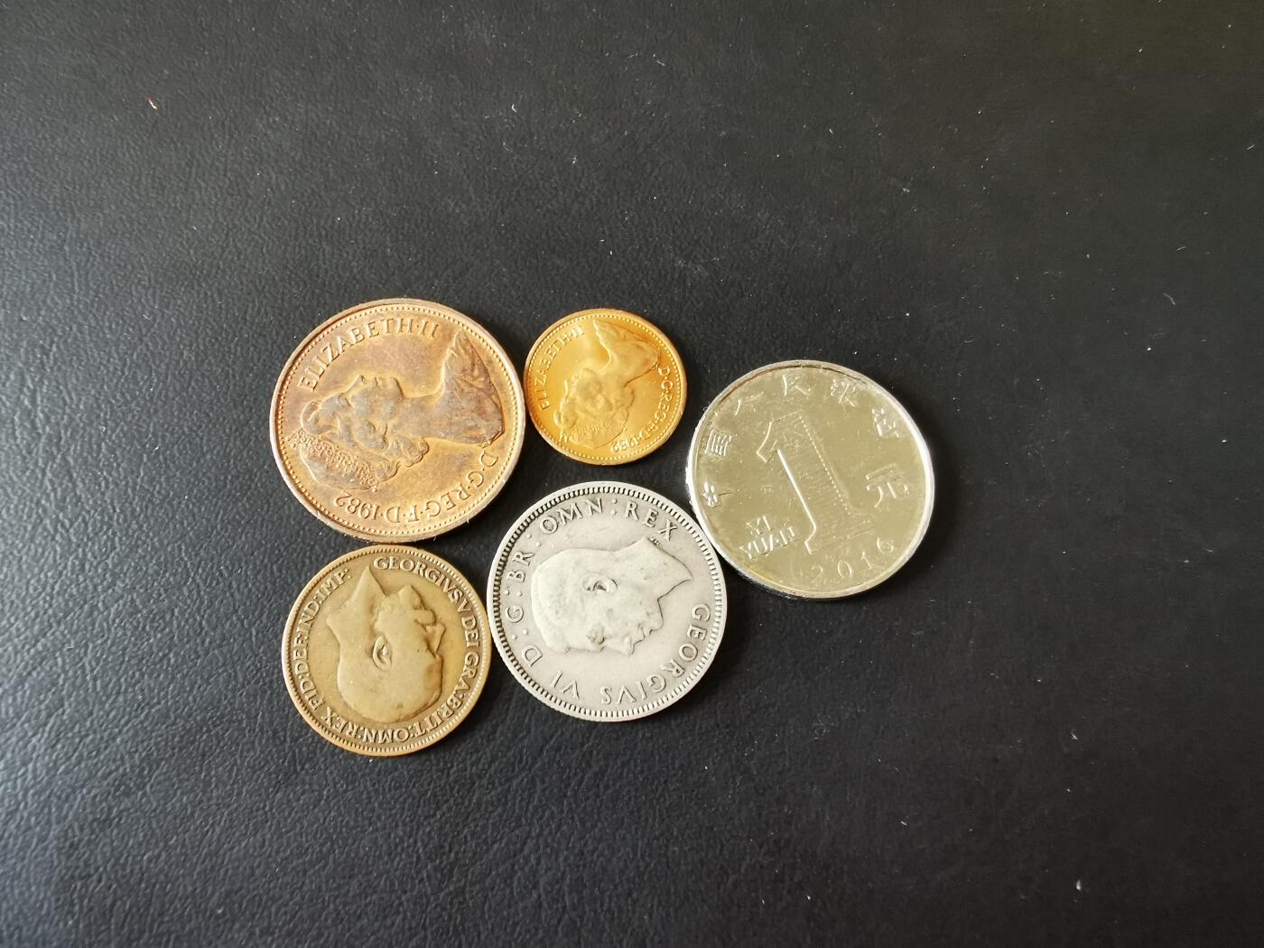 零零发外国硬币拍卖 无佣金 英国一组