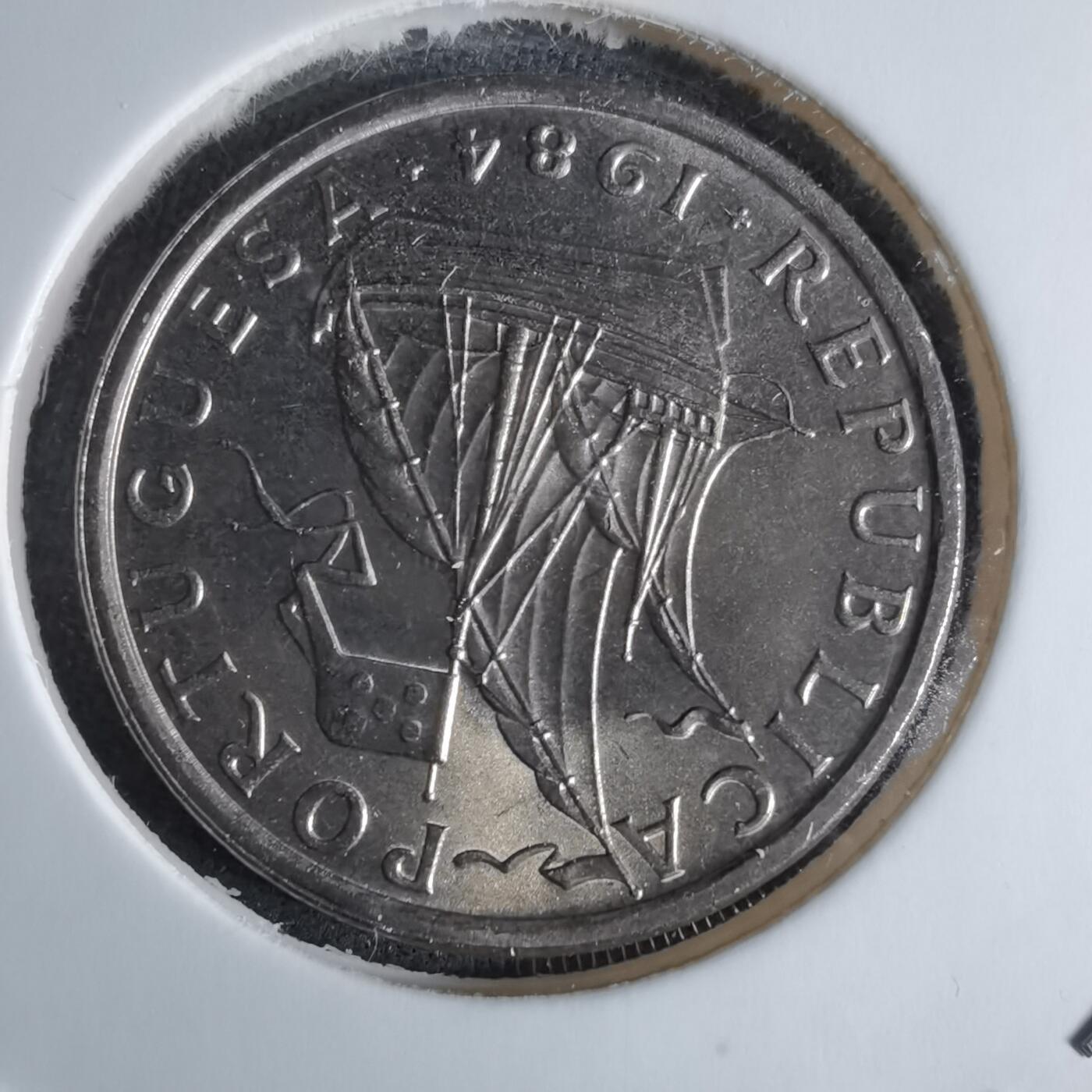 沼泽如烟--第1038场 葡萄牙1984年5埃斯库多