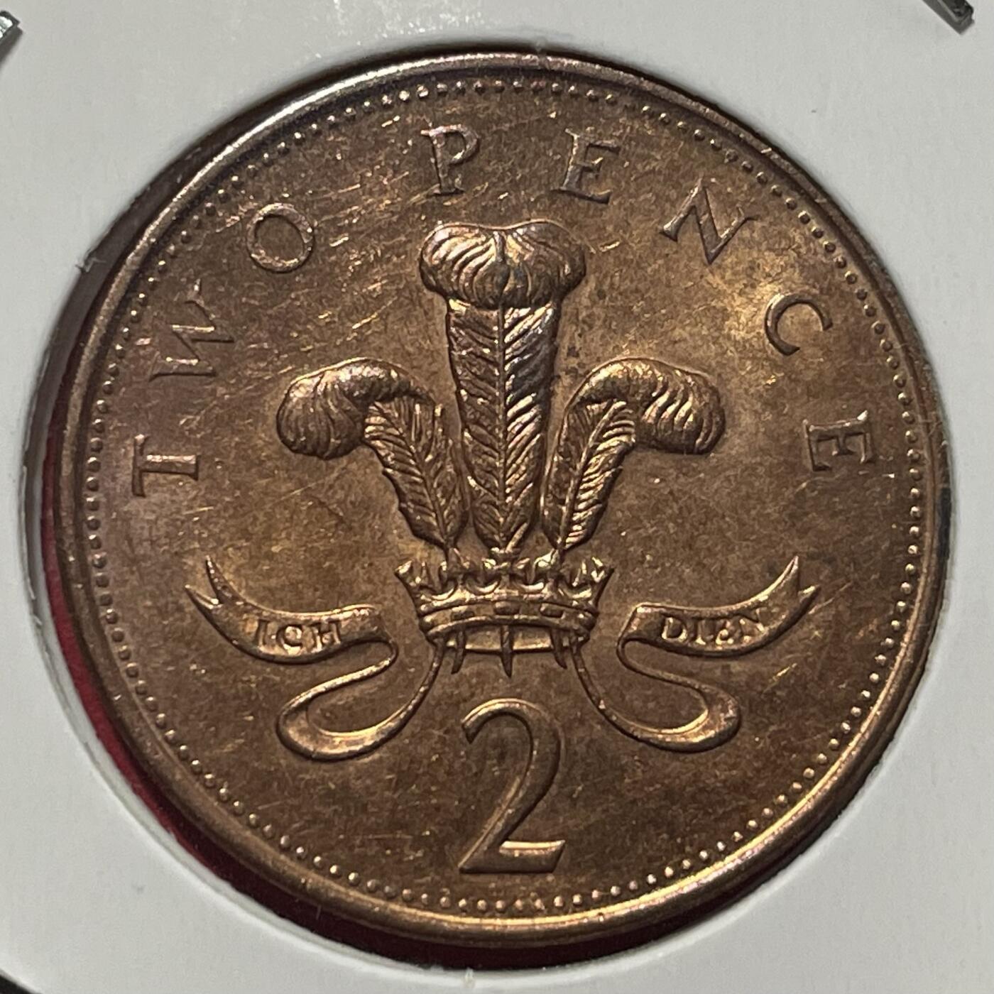 2026年二期【外国硬币、古钱银币】限时专场 【2002年英国2便士流通硬币】一枚