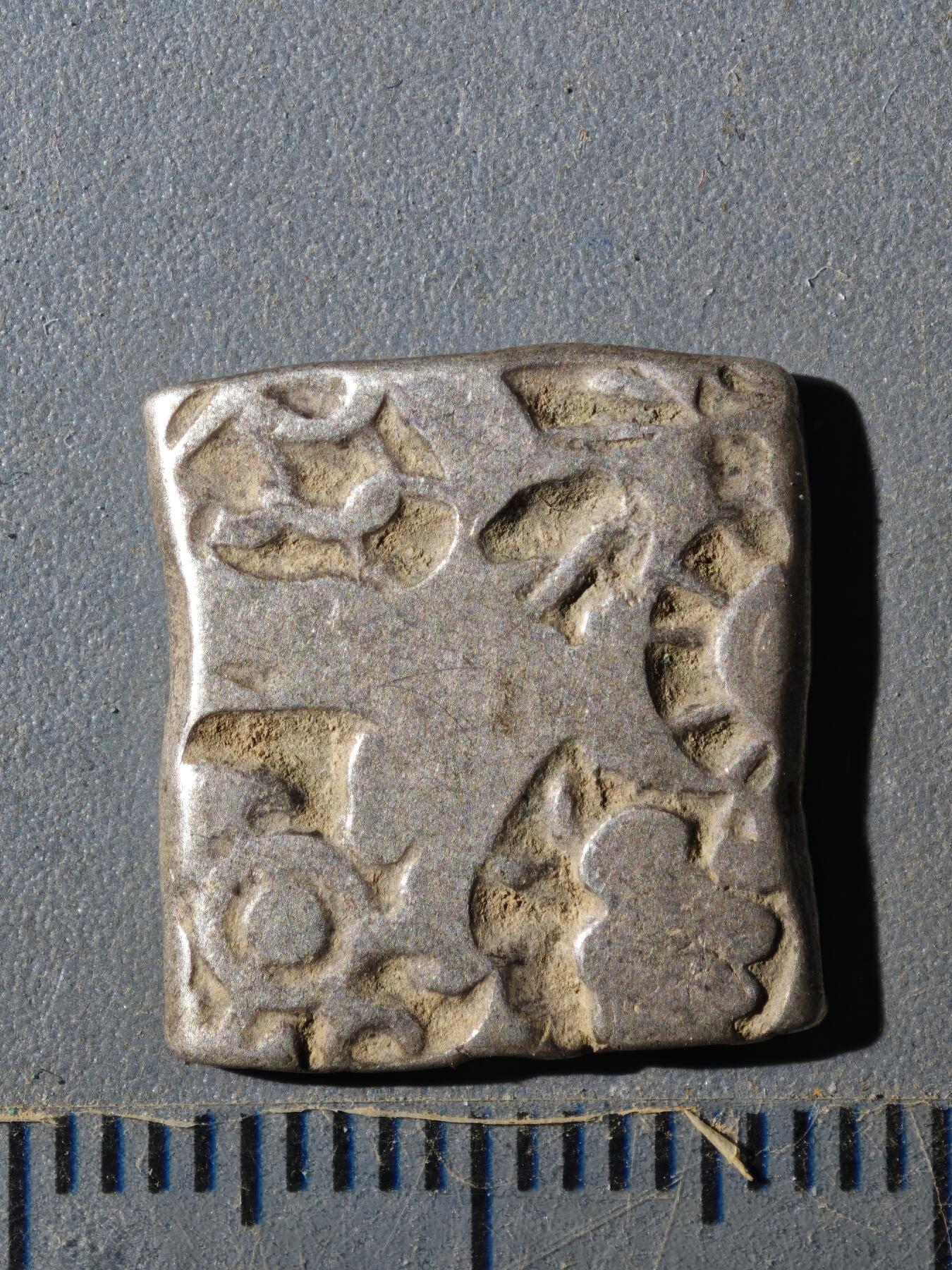 124期新疆红钱粟特钱币丝路钱币专场 孔雀王朝银币