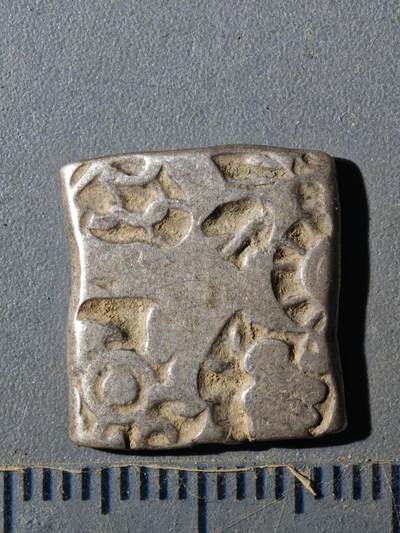 124期新疆红钱粟特钱币丝路钱币专场 - 孔雀王朝银币