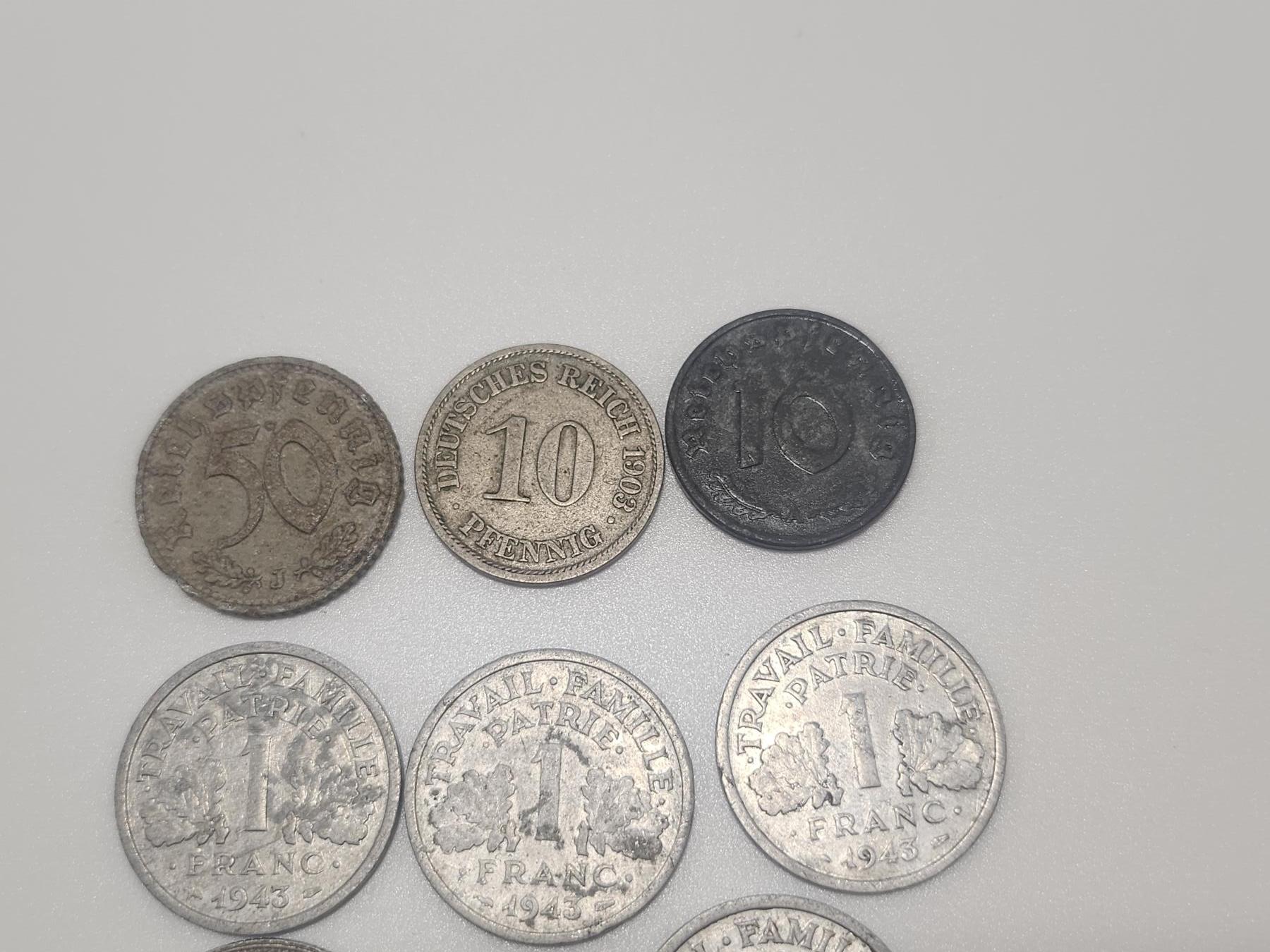 南水社第4次拍卖  各国硬币一组