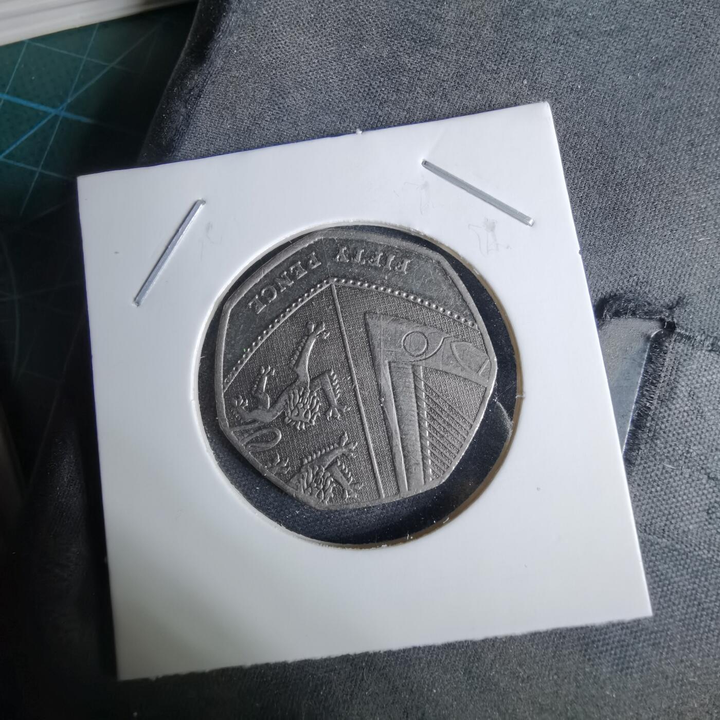 沼泽如烟--第1038场 英国2015年50便士